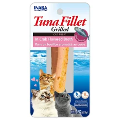 Grilled Tuna Fillet in Crab Flavoured Broth Cat Treat