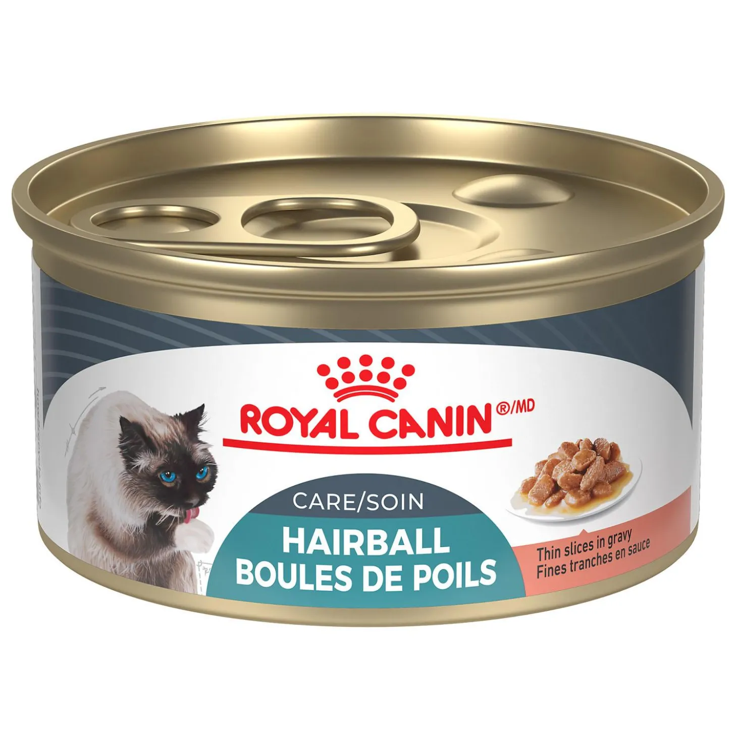 Hairball Thin Slices In Gravy Cat Food