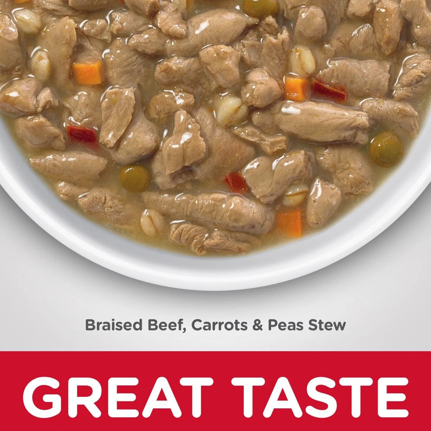 Healthy Cuisine Braised Beef, Carrots & Peas Stew Adult 7+ Dog Food