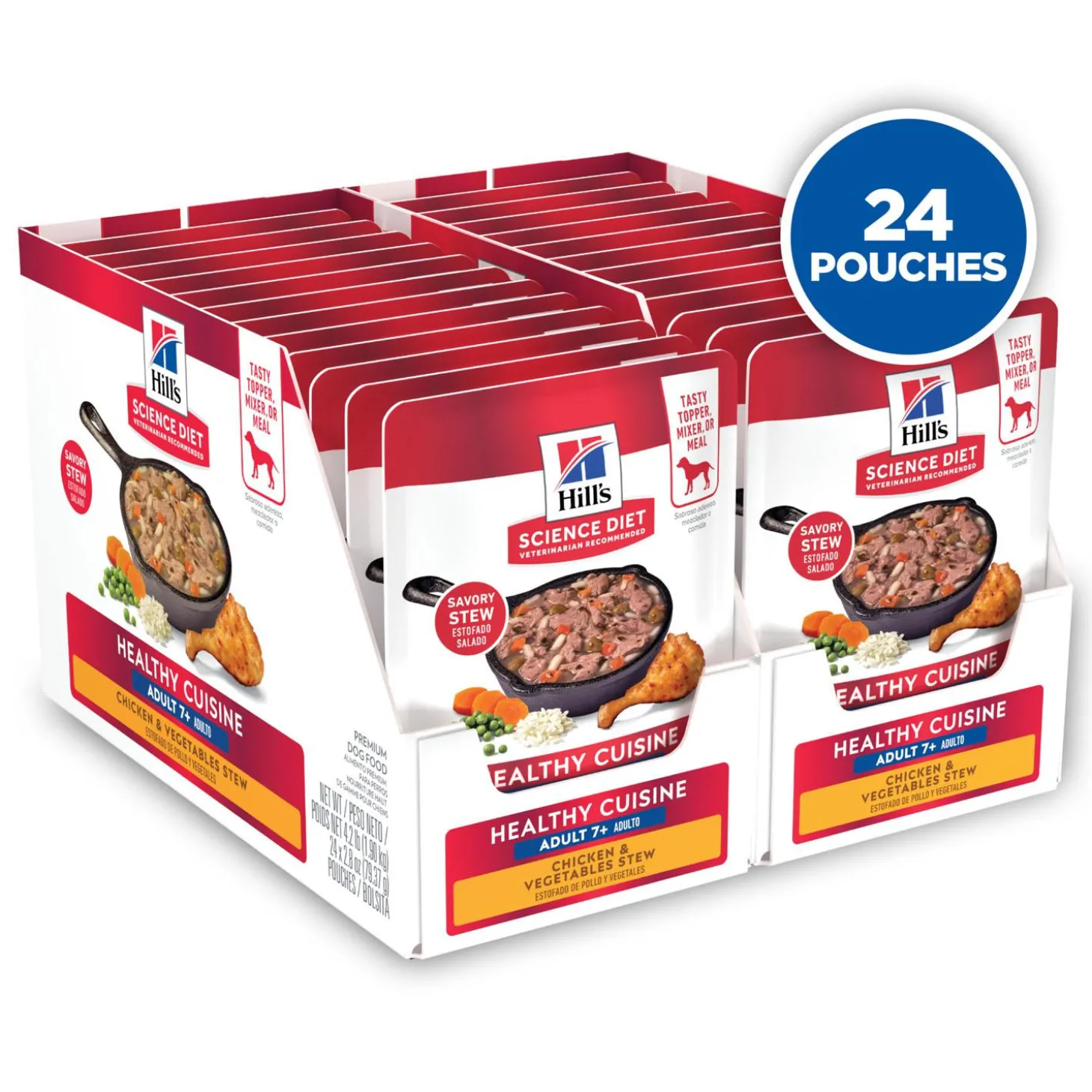 Healthy Cuisine Chicken & Vegetables Stew Adult 7+ Dog Food