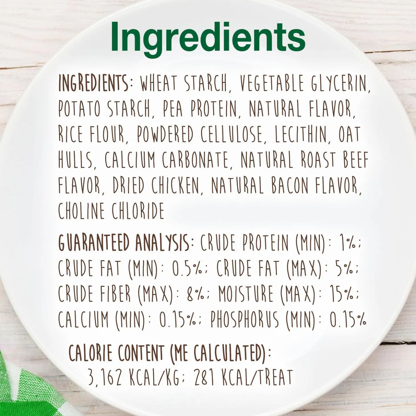 Healthy Edibles Roast Beef Flavour Wolf Dog Treats