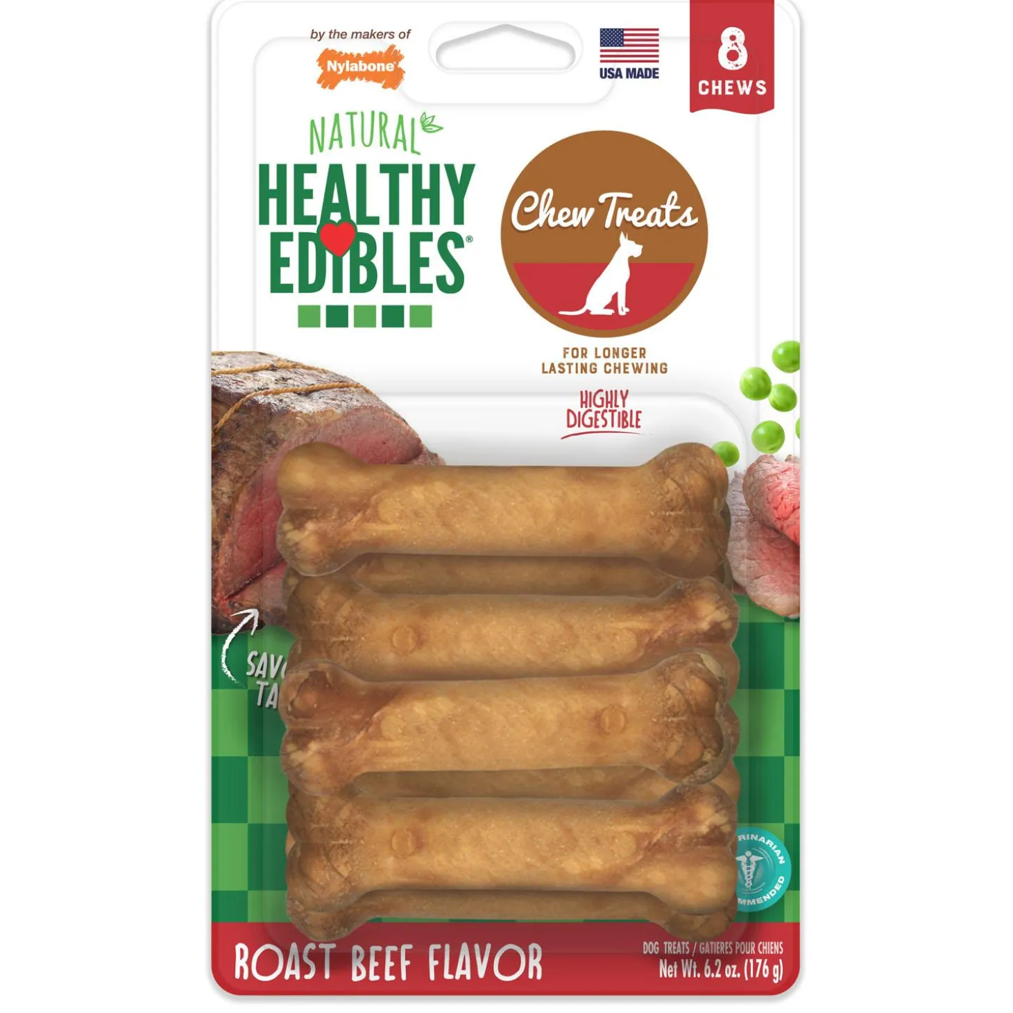 Healthy Edibles Roast Beef Flavour Petite Dog Treats