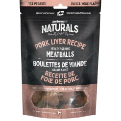 Healthy Grains Meatballs Pork Liver Recipe Dog Treats