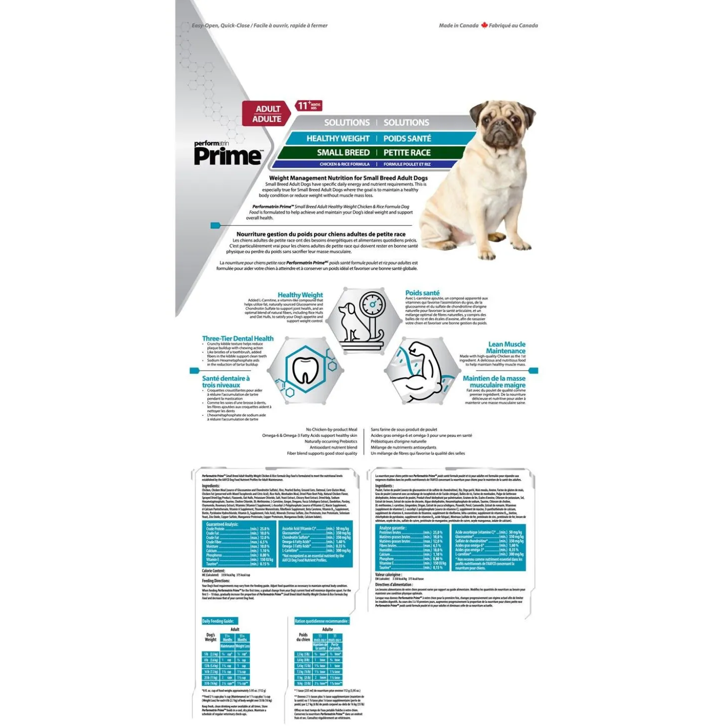 Healthy Weight Chicken & Rice Formula Small Breed Adult Dog Food