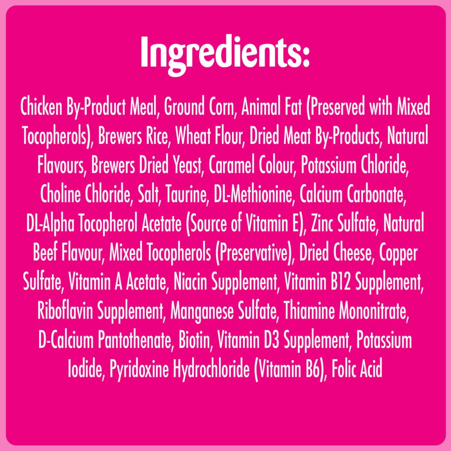 Hearty Beef Flavour Cat Treats