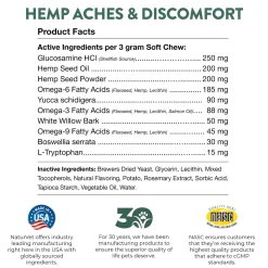 Hemp Aches & Discomfort Soft Dog Chews