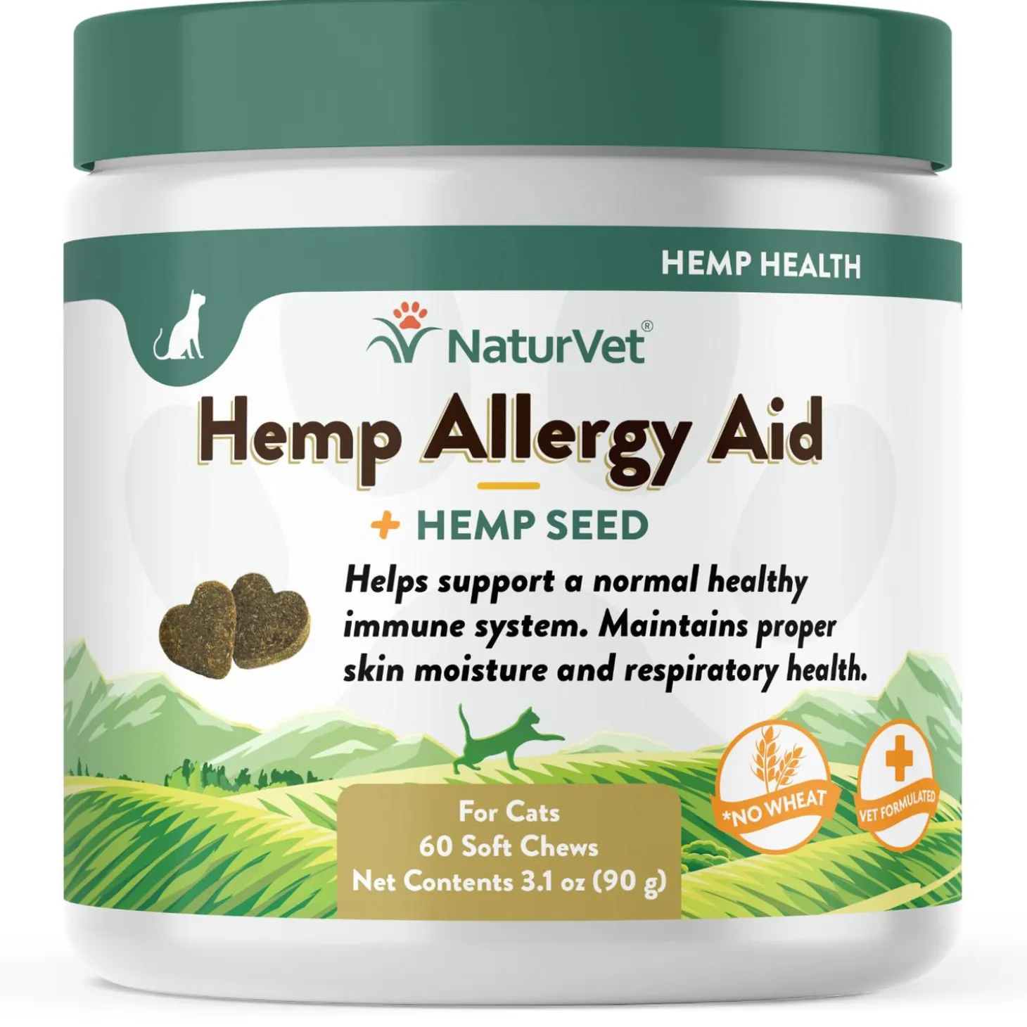 Hemp Allergy Aid Soft Chews for Cats