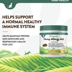 Hemp Allergy Aid Soft Chews for Cats