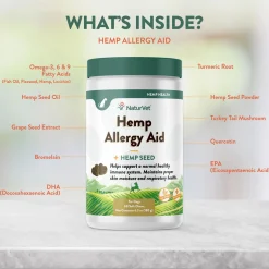 Hemp Allergy Aid Soft Dog Chews