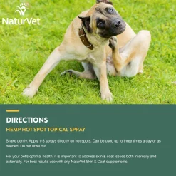 Hemp Hot Spot Aloe Vera Dog Spray