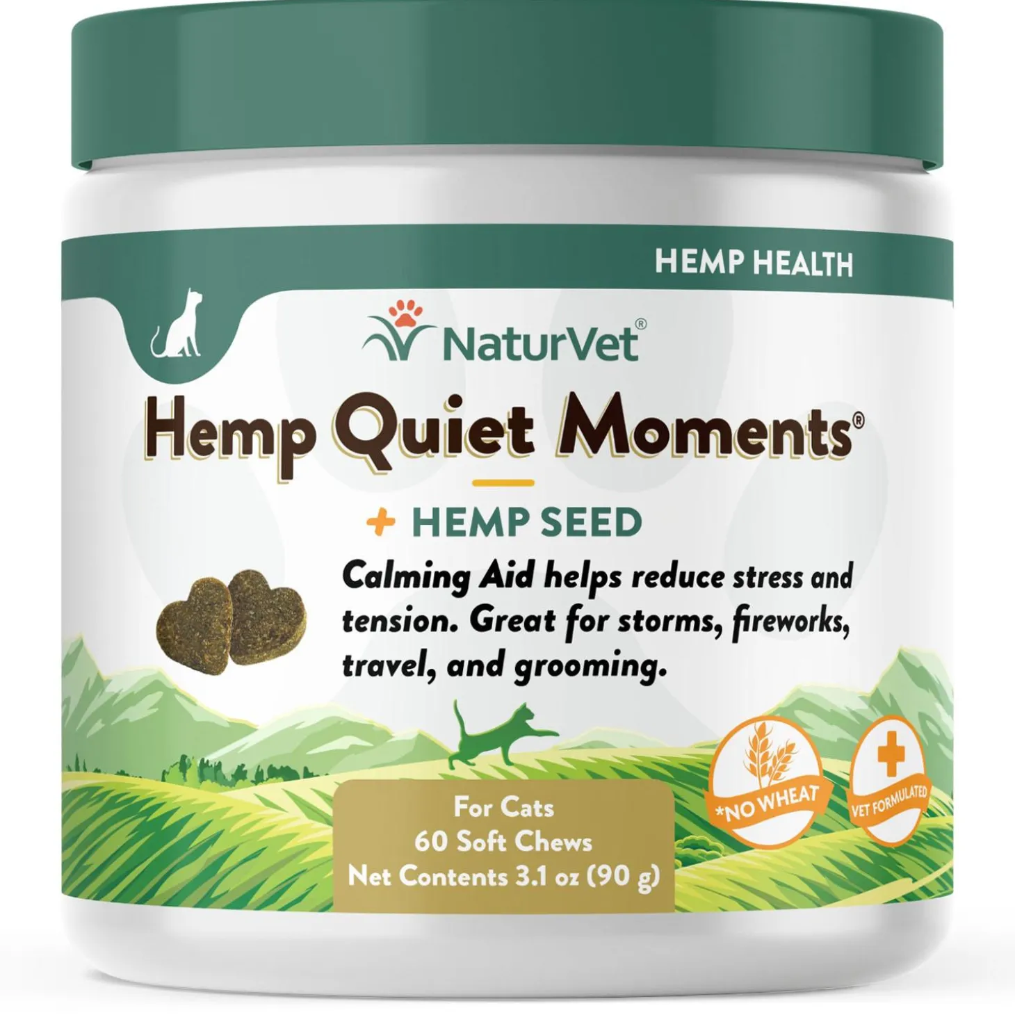 Hemp Quiet Moments Calming Soft Cat Chews