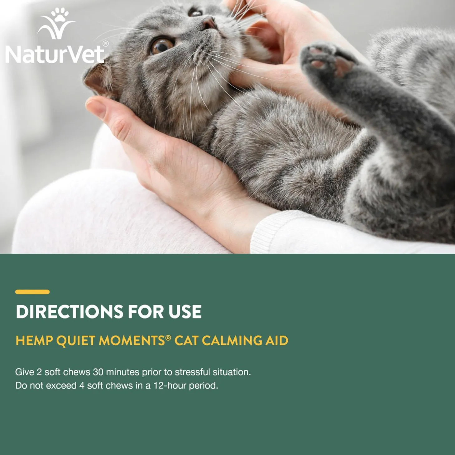 Hemp Quiet Moments Calming Soft Cat Chews