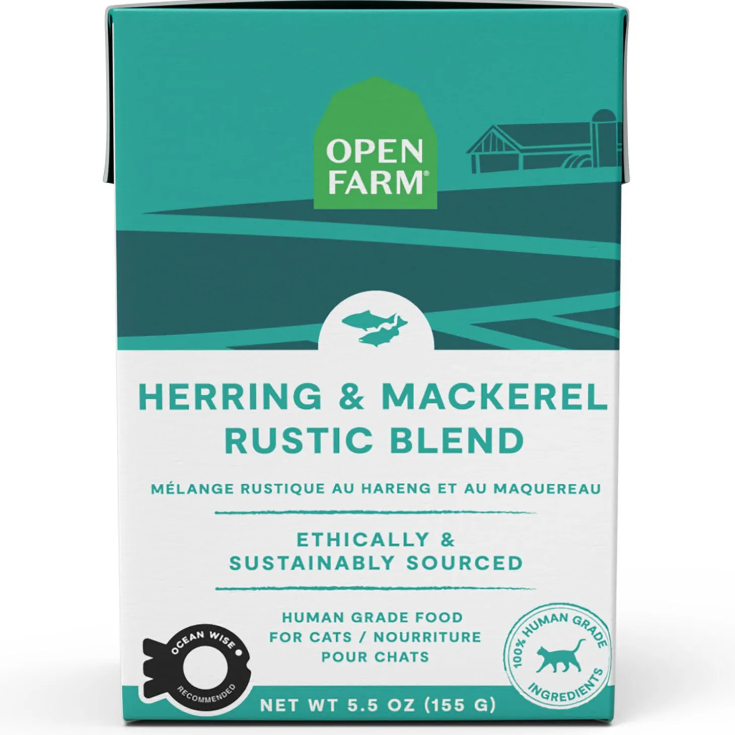 Herring & Mackerel Rustic Blend Adult Cat Food