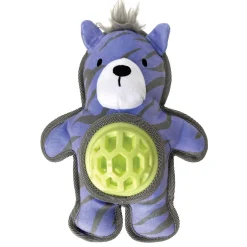Hide 'n Seek Bellies Zebra Dog Toy