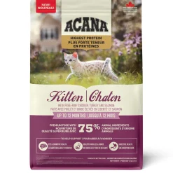Highest Protein Free-Run Chicken, Turkey & Salmon Kitten Cat Food