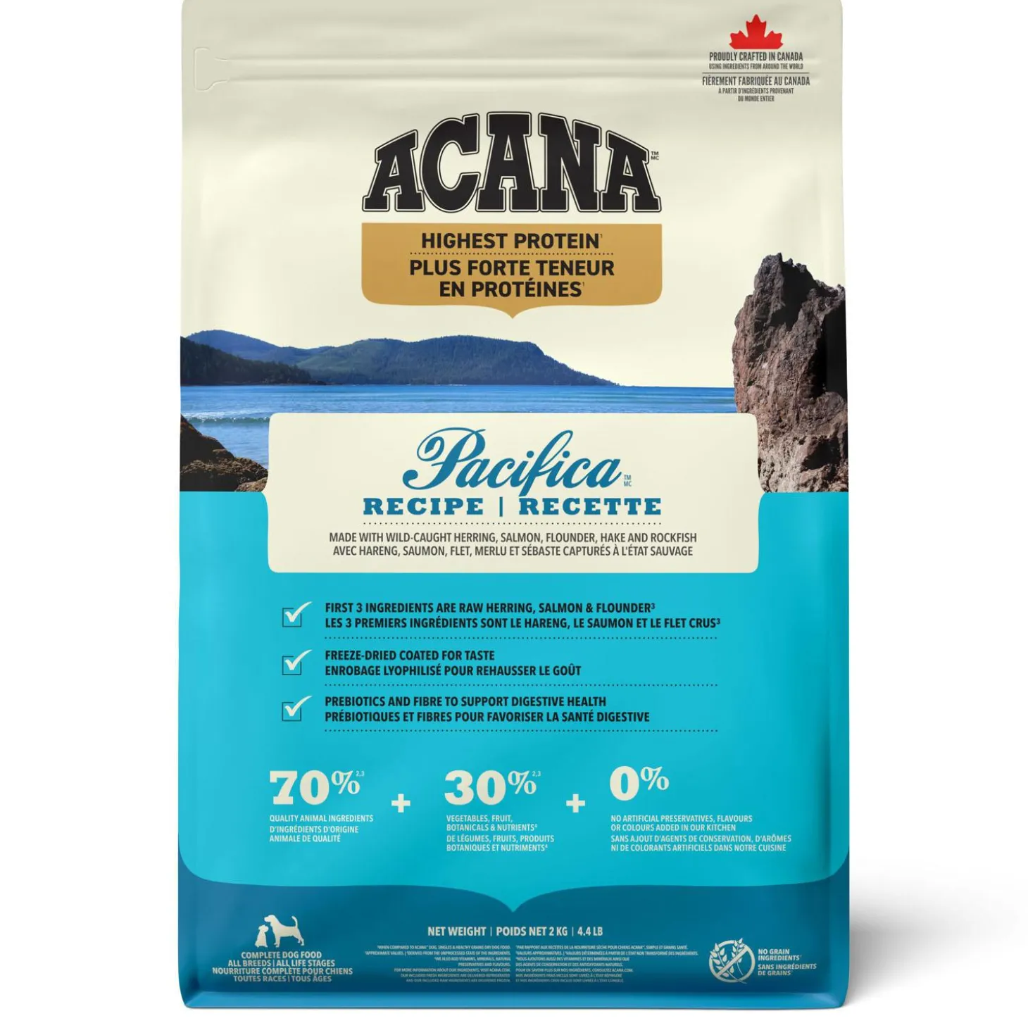 Highest Protein Pacifica Recipe Dog Food