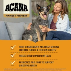 Highest Protein Wild Prairie Recipe Dog Food