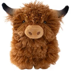 Highland Cow with Squeaker Dog Toy