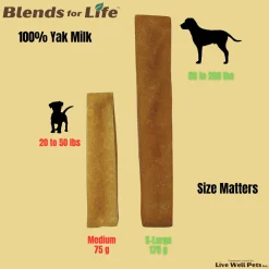 Himalayan Yak Chew Maple Bacon Infused Dog Treat