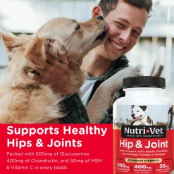 Hip & Joint Advanced Strength Liver Flavoured Dog Supplements