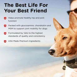 Hip & Joint Advanced Strength Liver Flavoured Dog Supplements