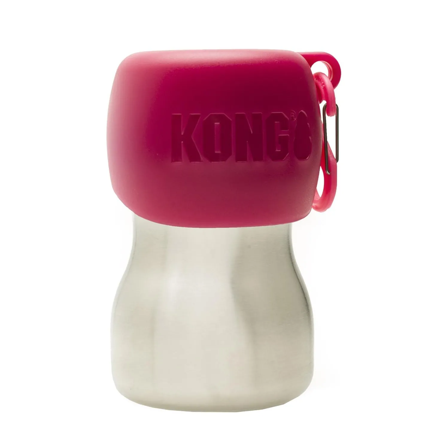 H2O Pink Water Bottle and Travel Bowl