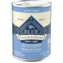 Homestyle Recipe Chicken Dinner with Garden Vegetables Puppy Dog Food