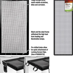 Hood Screen Cover 36x12 Solid