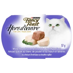 Hors d'Oeuvre Chicken & Shredded Beef Appetizer Cat Food Topper