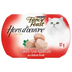 Hors d'Oeuvre Flaked Tuna Appetizer Cat Food Topper