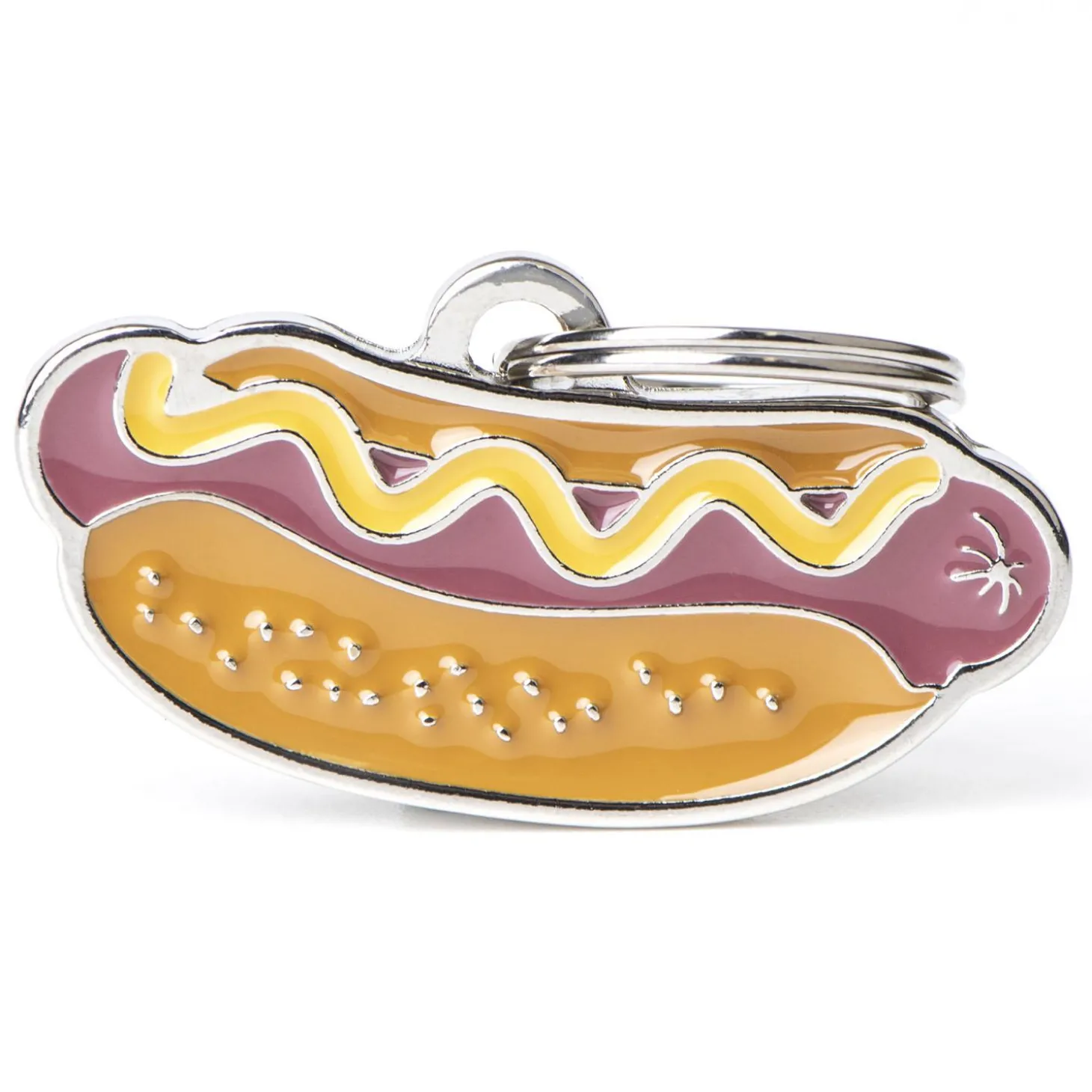 Hot Dog ID Tag