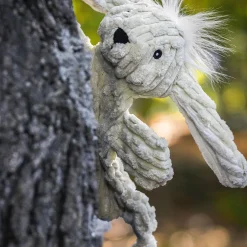 HuggleFlatties Bobbi Bunny Dog Toy