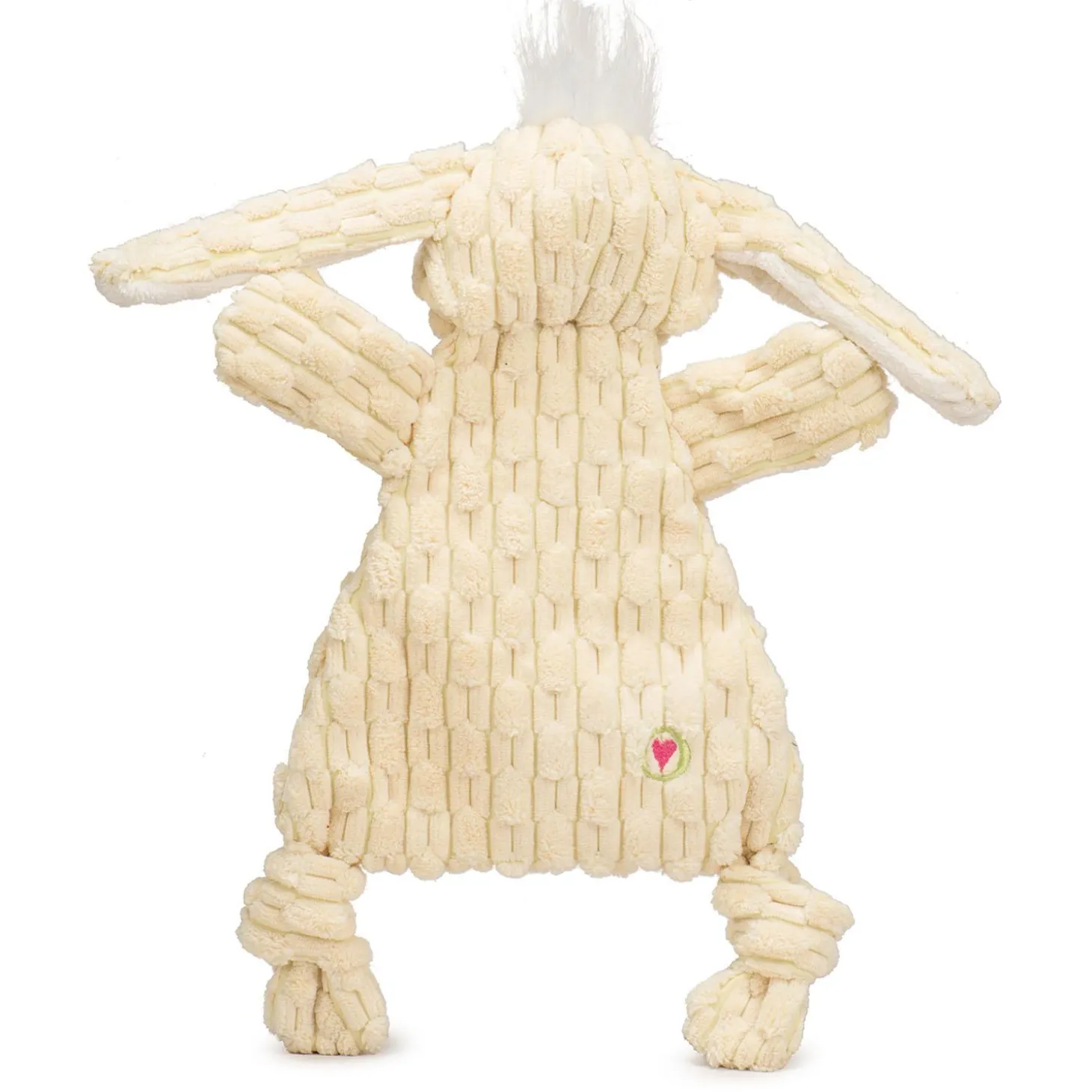 HuggleFlatties Bobbi Bunny Dog Toy