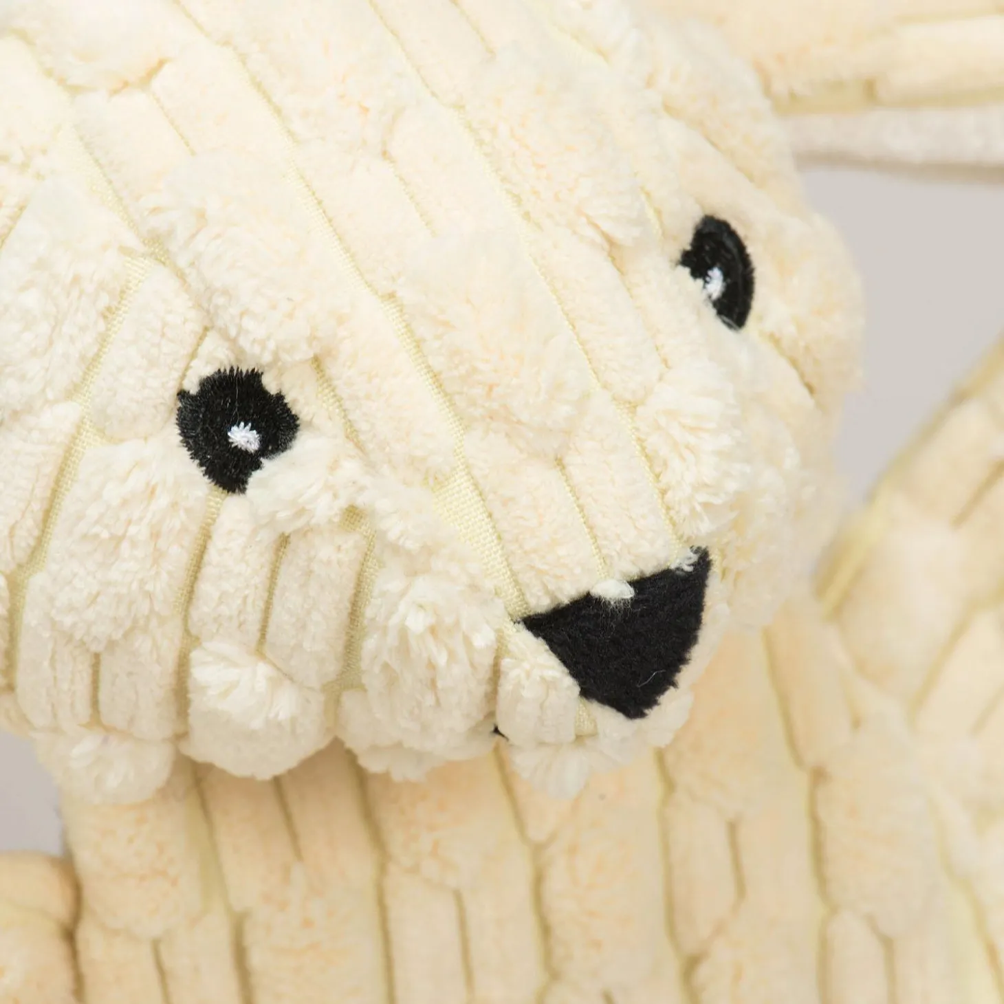 HuggleFlatties Bobbi Bunny Dog Toy