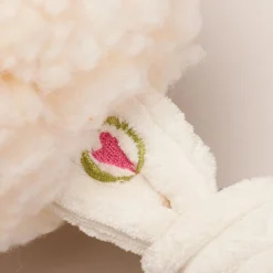 HuggleFleece FlufferKnottie Louise the Lamb Dog Toy