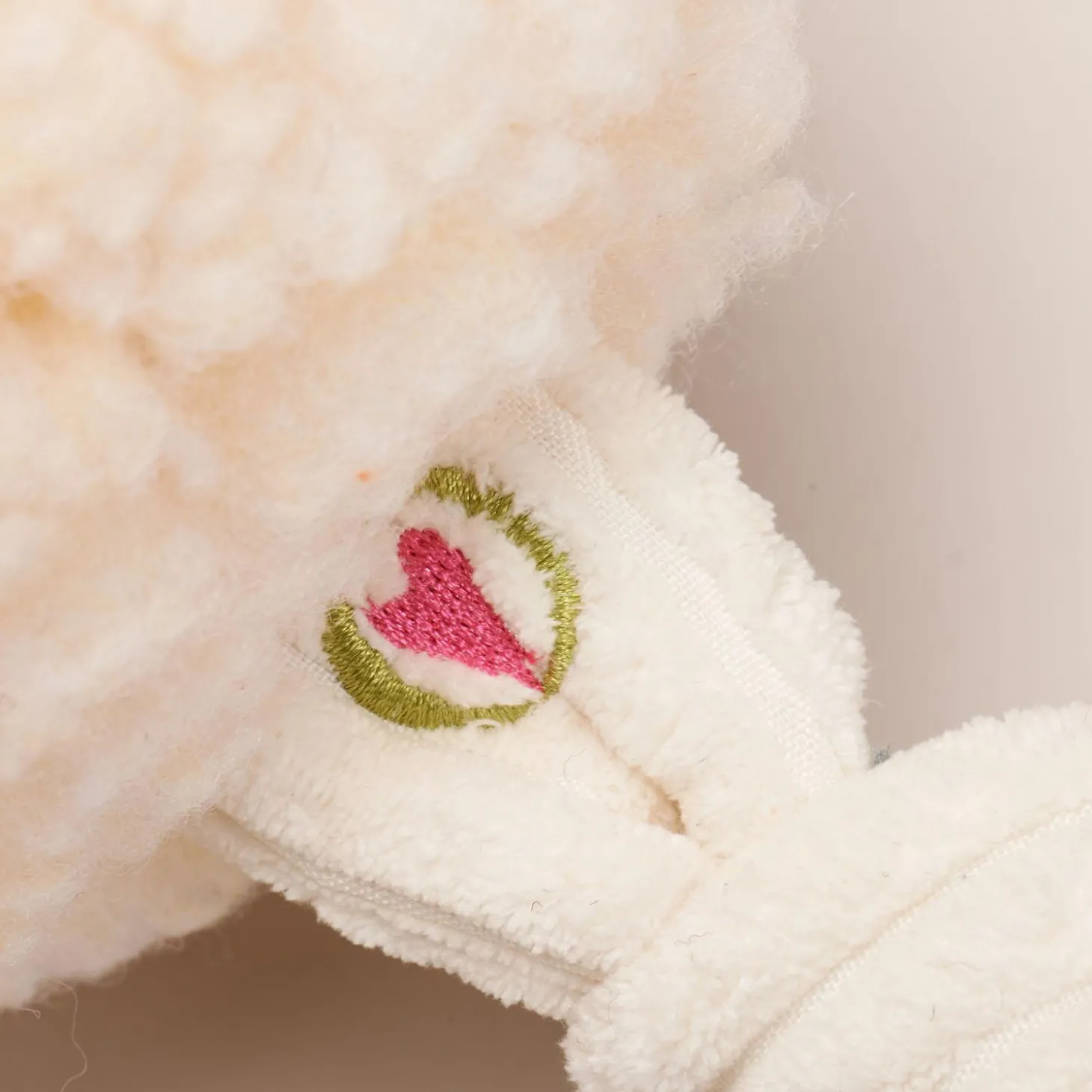 HuggleFleece FlufferKnottie Louise the Lamb Dog Toy