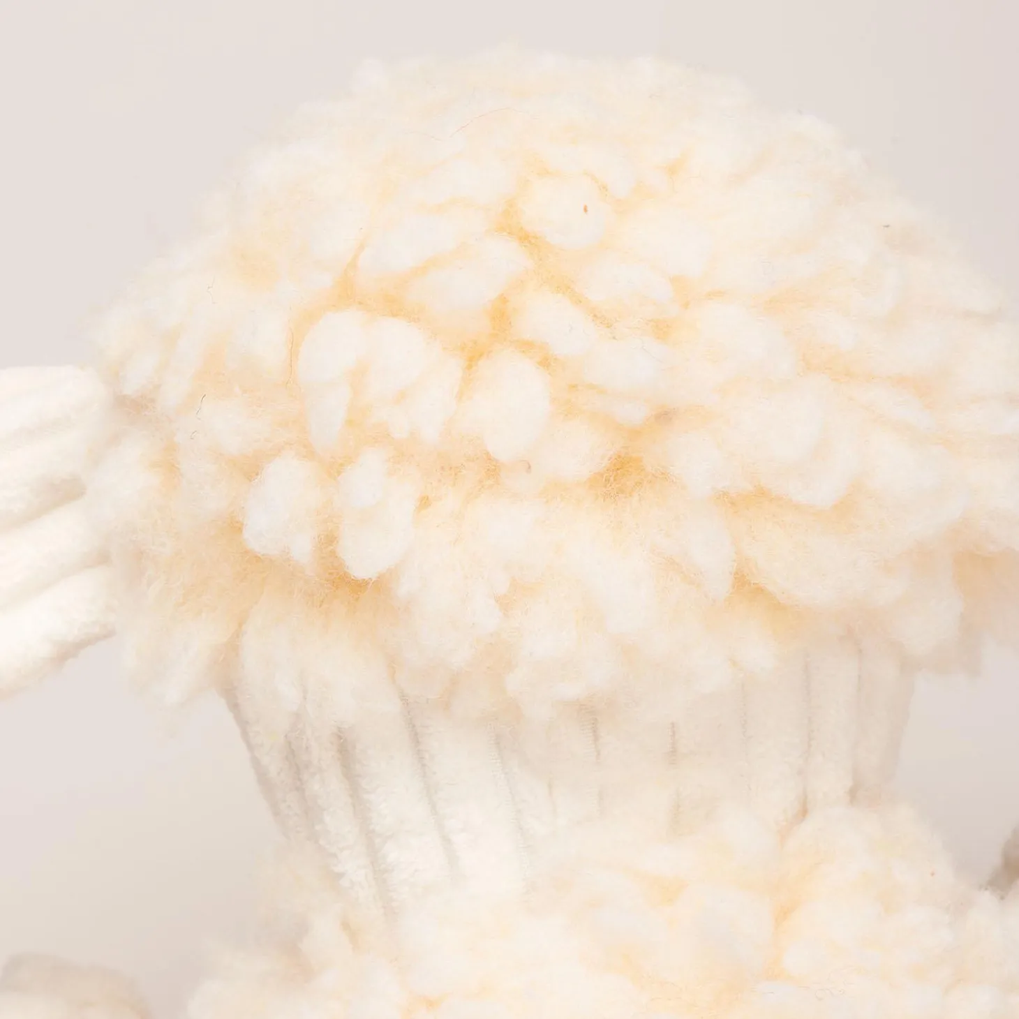 HuggleFleece FlufferKnottie Louise the Lamb Dog Toy