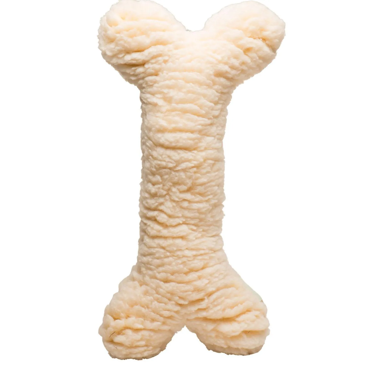 HuggleFleece Plush Bone Dog Toy