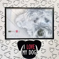 I Love My Dog Picture Frame