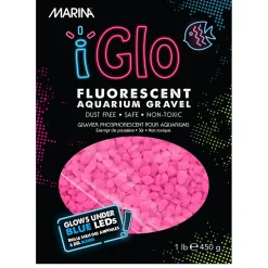 iGlo Fluorescent Pink Aquarium Gravel