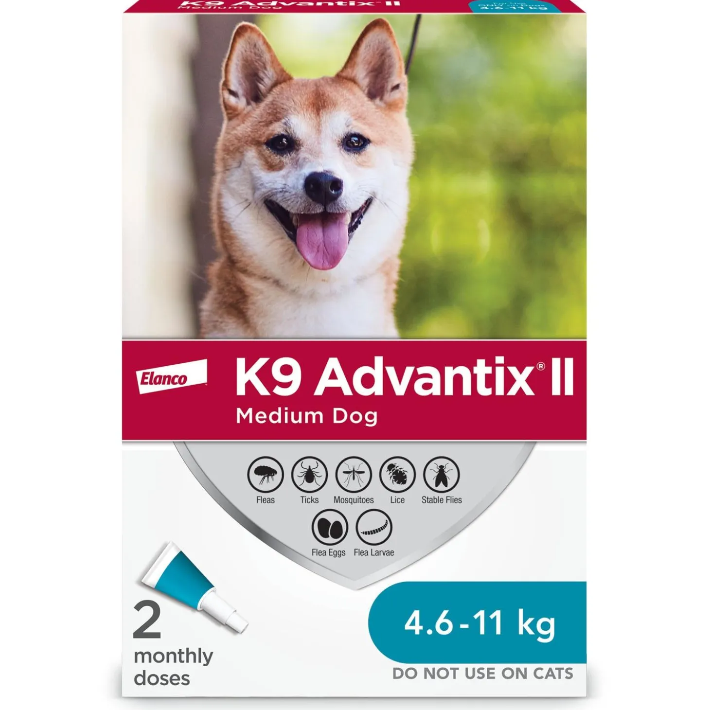 II Topical Medium Dog Flea & Tick Treatment