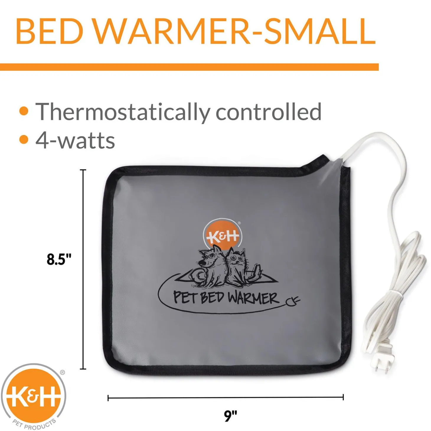 Indoor Grey Bed Warmer