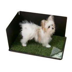 Indoor Turf Connectable Tray with Pad Dog Potty