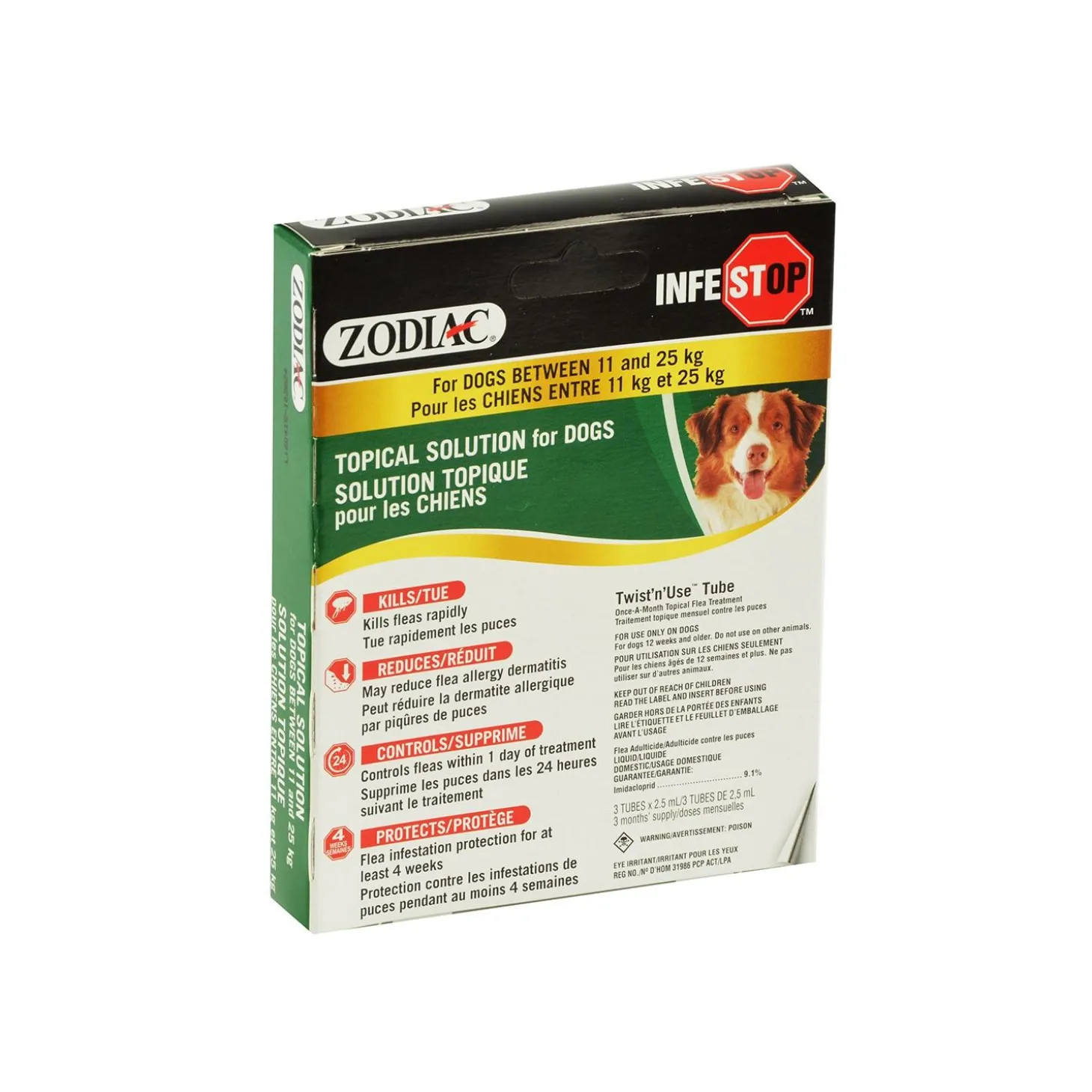 Infestop Topical Solution for Dogs Between 11 kg and 25 kg