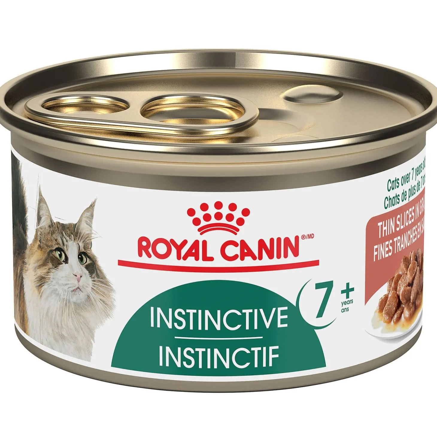 Instinctive 7+ Thin Slices In Gravy Cat Food