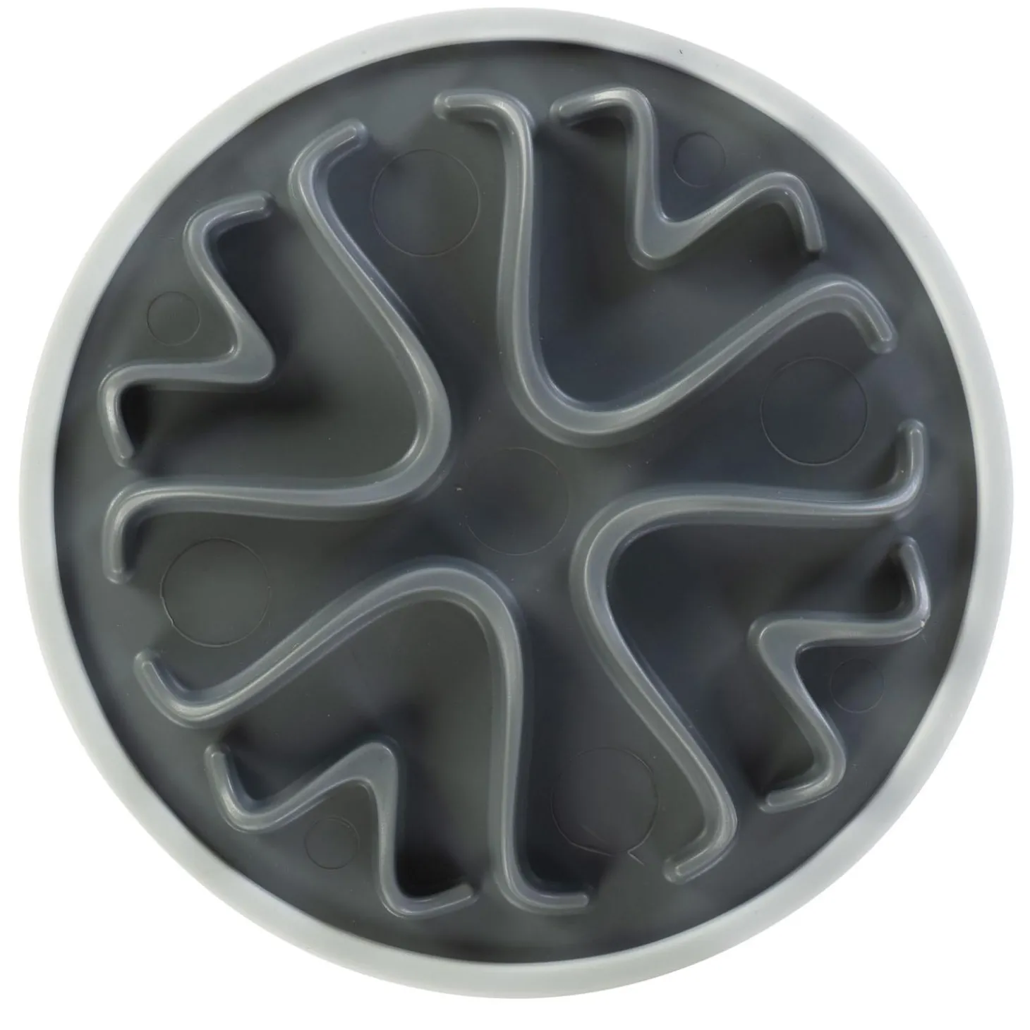 Interactive Grey Slow Feeder