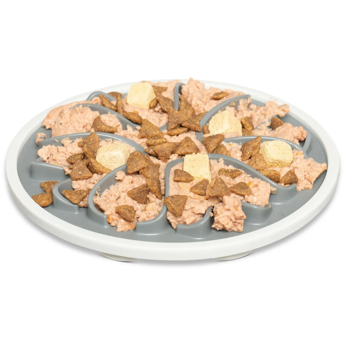 Interactive Grey Slow Feeder