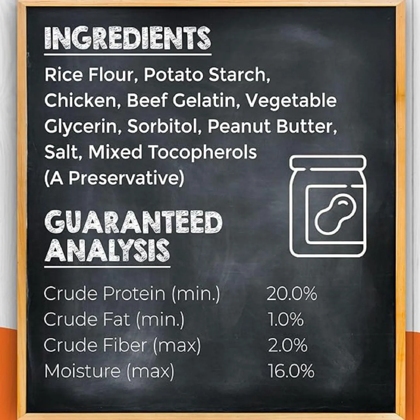 IrresistiBones Peanut Butter Flavour Dog Treats