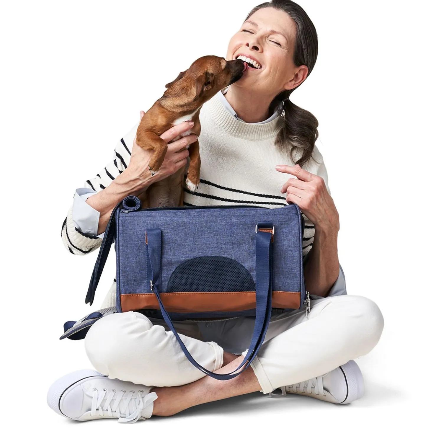 Jet Setter Navy Soft Carrier