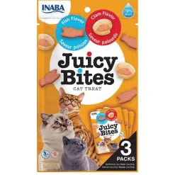 Juicy Bites Fish & Clam Flavour Cat Treats